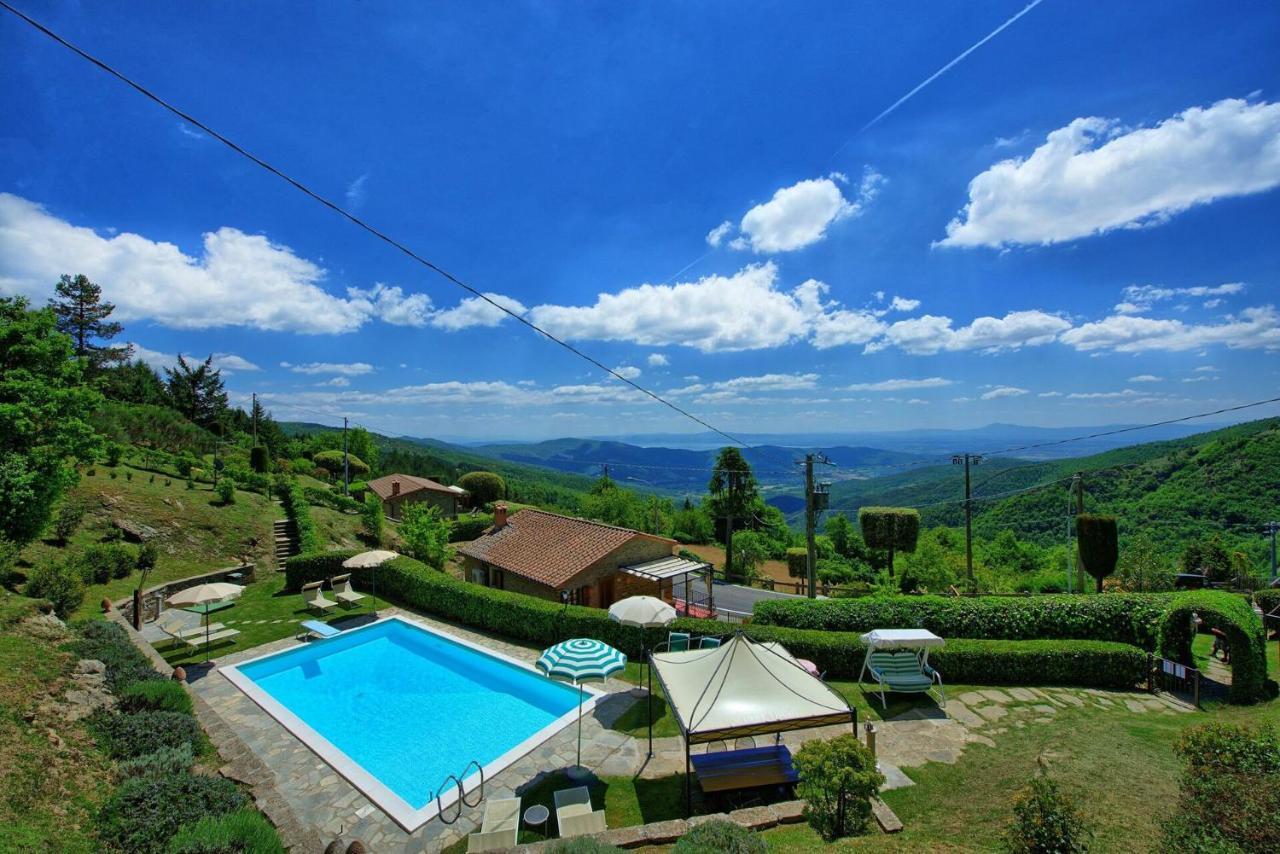 Villa Portole Uno By Posarellivillas Cortona Eksteriør billede