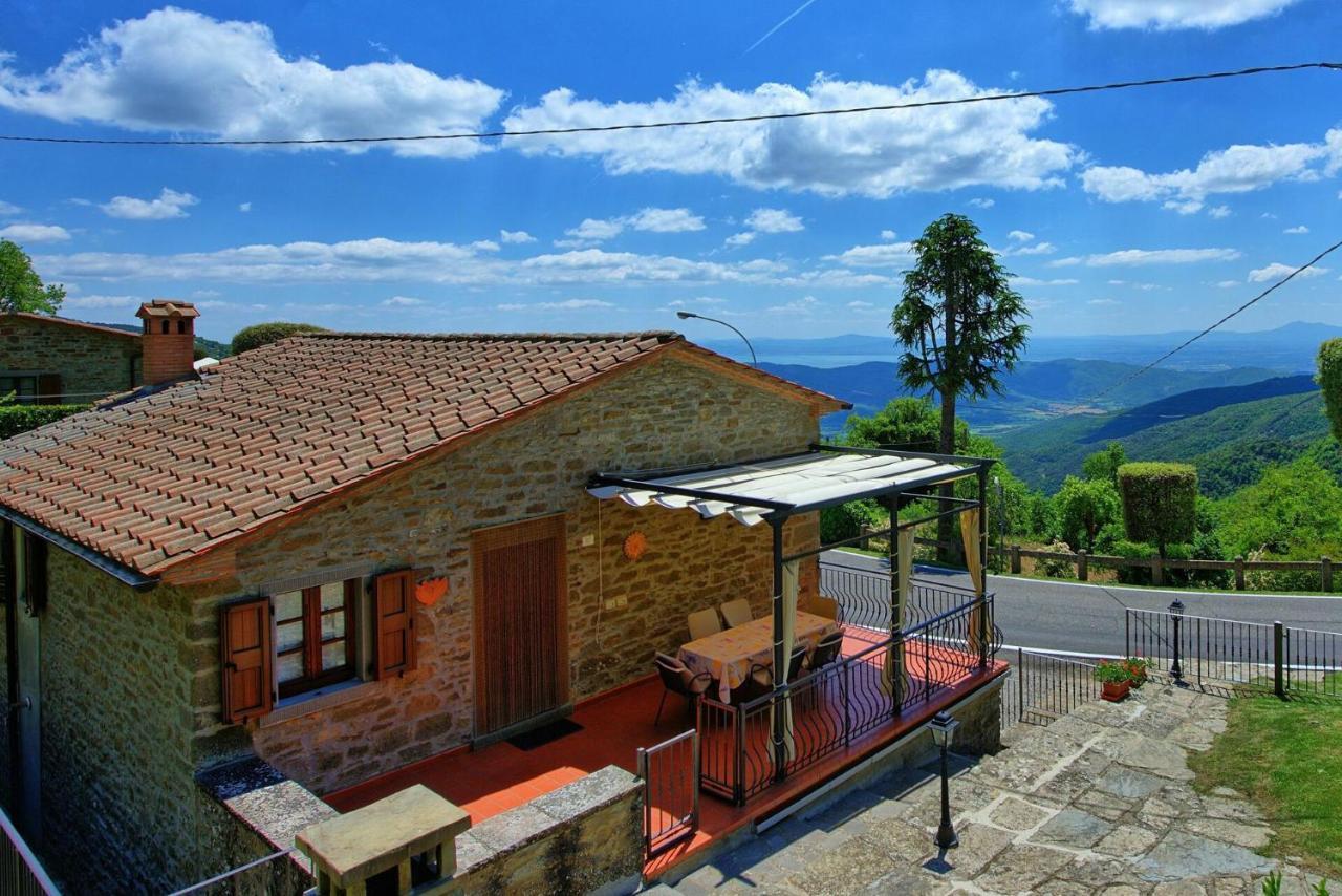 Villa Portole Uno By Posarellivillas Cortona Eksteriør billede